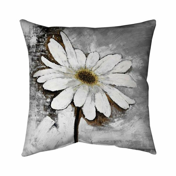 Begin Home Decor 20 x 20 in. Abstract Daisy-Double Sided Print Indoor Pillow 5541-2020-FL145
